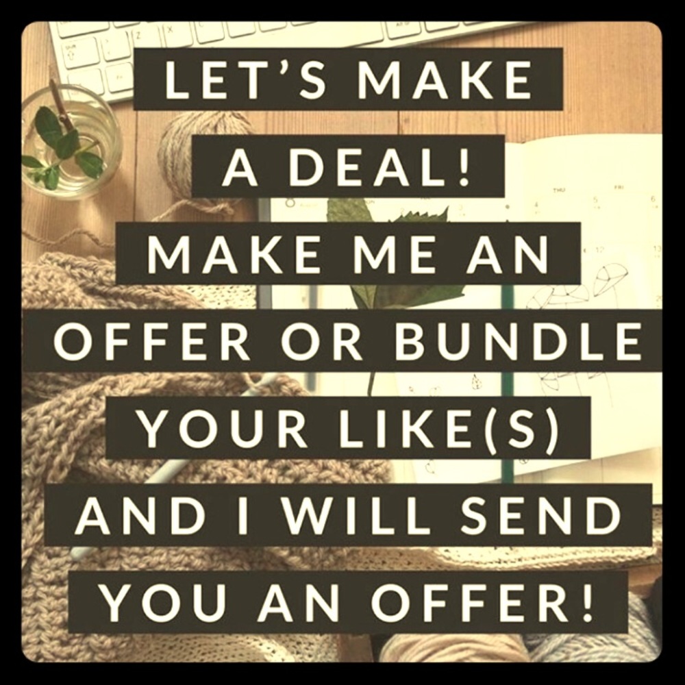 SEND ME REASONABLE OFFERS